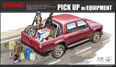 Imagen del producto de MENG - Modelo de camión con equipo. Número de referencia: 5930002