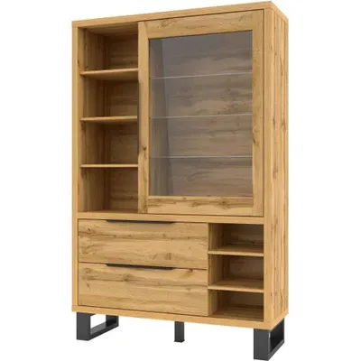 Produktbild von Vitrine mit zwei Schubladen HALLE