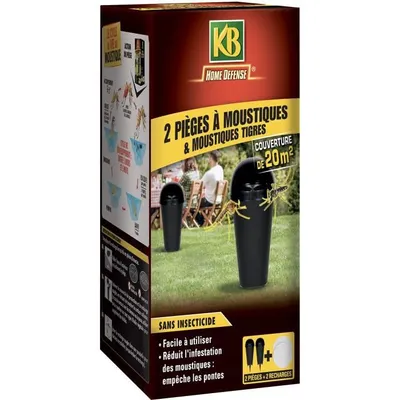 Obrázek produktu pro 2 pasti na komáry a komáři tygří