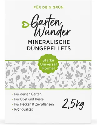 Produktbild von Gartenwunder mineralische Düngerpellets 2,5 kg