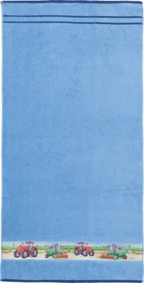 Produktbild von Erwin Müller Kinder-Badetuch hellblau 70x140 cm