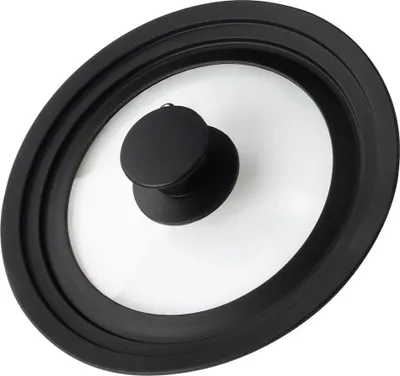 Obrázok produktu pre Univerzálna sklenená silikónová pokrievka na hrnce a panvice 16/18/20 cm