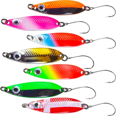 Produktbild von Iron Trout 3,5g Eye Spoon - Forellenblinker, Sänger Farbe:Vertical Green Black