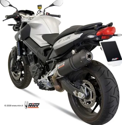 Immagine prodotto di Sistema di scarico Mivv SLIP-ON Carbon Oval Sport per BMW F R 800 ccm anno 2009 - 2016