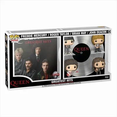 Zdjęcie produktu dla Queen Greatest Hits Freddie Mercury Roger Tylor Brain May John Deacon 21 Special Edition - Funko Pop! Albums - figurka winylowa