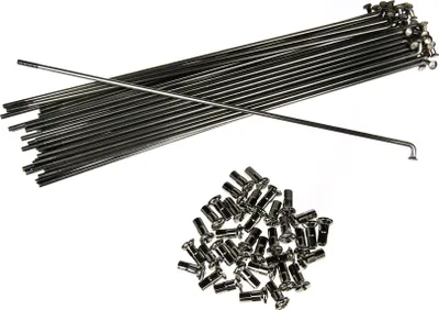 Zdjęcie produktu dla Zestaw: szprychy z zlaczem - 210mm M3 ze stali nierdzewnej - SR2