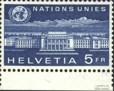 Produktbild von Briefmarken Schweiz 1960 Mi ONU33 (kompl.Ausg.) postfrisch Sondermarken