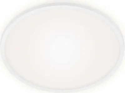 Produktbild von LED Deckenleuchte Hintergrundbeleuchtung Ø28cm 15W Weiß Kunststoff Briloner