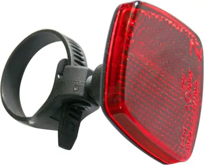 Immagine prodotto di Busch+Müller catarifrangente bicicletta catarifrangente posteriore mountain bike bici da corsa rosso StVZO per reggisella