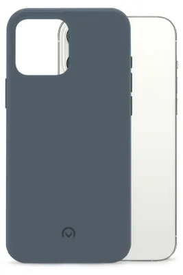 Imagen del producto de Funda de silicona protectora para Apple iPhone 13 Pro Max, color azul mate