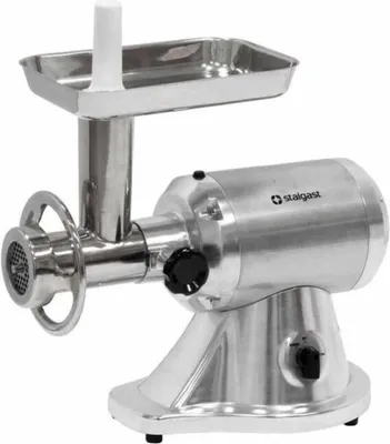 Produktbild von Stalgast Fleischwolf 160 kg/h mit Rückwärtslauf, Überhitzungsschutz & Lochscheiben 5/8 mm