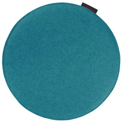 Produktbild von Stuhlkissen AVARO Filz rund petrol 35x2cm