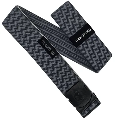 Obrázek produktu pro MowMow Elastický opasek – Stretch – 105 cm – pánský – dámský – tmavě šedý
