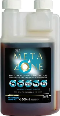 Produktbild von Naf Equine Metazone 500ml Pferdezusatz Durchsichtig  Durchsichtig One Size