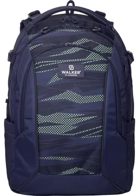 Produktbild von Walker Schulrucksack Rucksack mit Laptopfach Campus Neo Backpack 30L Layers Green dunkelblau