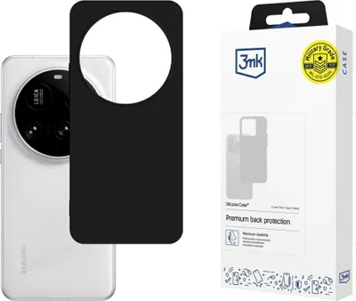 Produktbild von 3MK Silikonhülle Xiaomi 15 Ultra schwarz