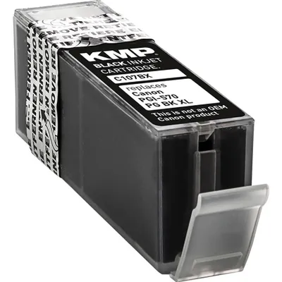 Produktbild von KMP Tintenpatrone passend für Canon PGI570PGBKXL Black 0318C001