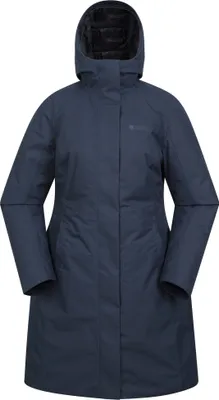 Produktbild von Mountain Warehouse - "Polar" Hybridjacke Lang für Damen MW2359 (34 DE) (Blau)