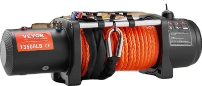 Immagine prodotto di Verricello elettrico, motore da 6,6 CV, comando wireless e cablato, 13500 libbre