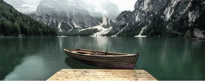 Produktbild von Glasbild Wildsee II GLA2182 125x50 cm