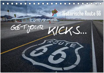 Produktbild von Route 66 (Tischkalender 2026 DIN A5 quer), CALVENDO Monatskalender