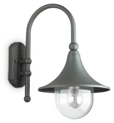 Immagine prodotto di Ideal Lux CIMA applique E27 dimmerabile antracite IP43 246819