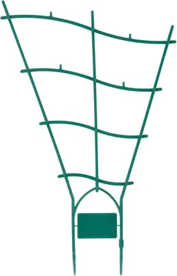 Image de Treillis Strend Pro GreenGarden, de support pour fleurs et plantes, de jardinage, vert, PP, pack de 3 pcs