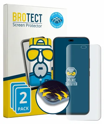 Produktbild von 2x BROTECT Fullscreen Schutzfolie für Honor 400 Pro Displayschutz Folie Fullcover Matt Entspiegelungsfolie