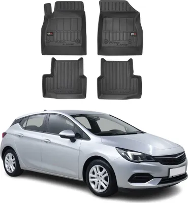 Immagine prodotto di 2015-2021 Opel Astra tappetini TPE nero 4 pz