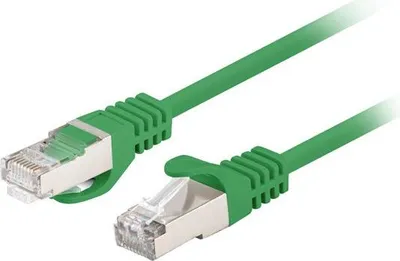 Produktbild von Patchcord Cat.6 Ftp 1M Grün Fluke Passed Lanberg 10Er-Pack (Pcf6-20Cc-0100-G)