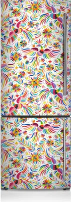 Produktbild von Kühlschrankfolie Aufkleber Kühlschrankmagnete Dekoration Kühlschrankfolie 70x190 cm - Vögel.