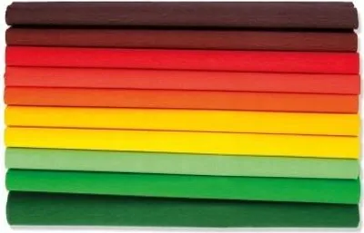 Produktbild von Krepppapier 25x200 cm 10 Rollen 10 Farben Mix Autumn Happy Color 3640-2521-AUTUMN