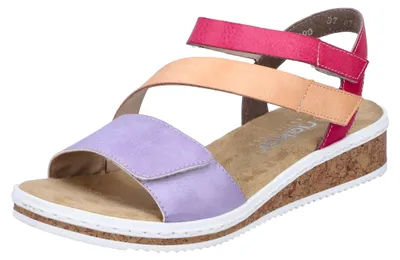Produktbild von Rieker Damen Sandalen V3670-90 bunt Gr. 38