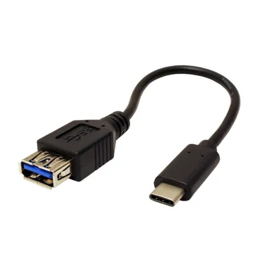 Obrázek produktu pro Goobay 67894, 0,2 m, USB C, USB A, USB 3.2 Gen 1 (3.1 Gen 1), 5 Gbit/s, Černá