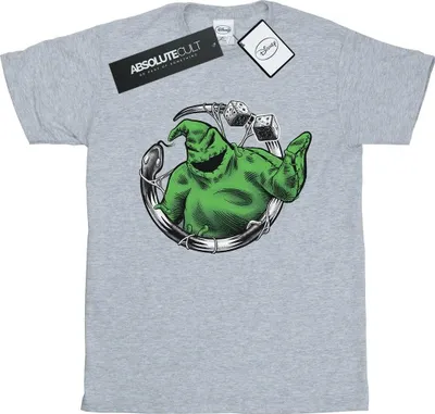 Produktbild von Disney - "Nightmare Before Christmas Roll The Dice" T-Shirt für Herren BI43807 (XXL) (Grau)