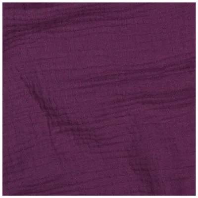 Musselin Bio Organic ab 1m Baumwollstoff Double Gauze Mulltuch Stoff Oeko-Tex lila