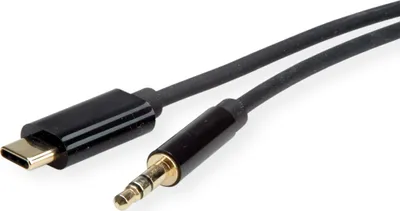 Immagine prodotto di ROLINE 12033218 cavo audio 3 m 3,5 mm USB Tipo-C nero