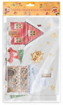 Image de Autocollants de Noël pour fenêtres Lot de 2 feuilles