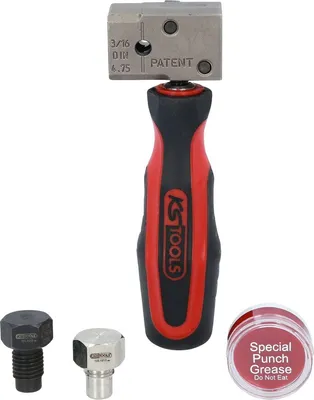 Produktbild von KS Tools 122.1215 FLAREFIXeco 4,75 mm Universal-Bremsleitungs-Bördelgerät-Satz,