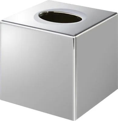 Produktbild von Famanu Halter für Taschentuchboxen in Chrom - 13 x 13 x 13 cm