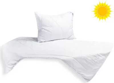 Image de Ensemble d'été Luxus Plus, couette 140 x 200 cm 450 g + oreiller 70 x 90 cm 900 g UNICO® avec fermeture éclair
