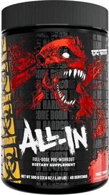 Produktbild von Mutant Mutant All-In (40 serv) Fruit Punch - Pre-Workout - Pre-Workout Booster