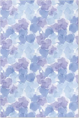 Produktbild von Aquarell-Flecken Abstraktion – Vinyl Fußmatte – 140x210 cm – Rutschfest, Pflegeleicht & Langlebig