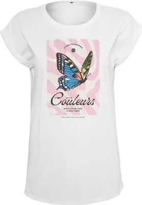 Image de Mr. Tee Ladies Couleurs Tee blanc - XS