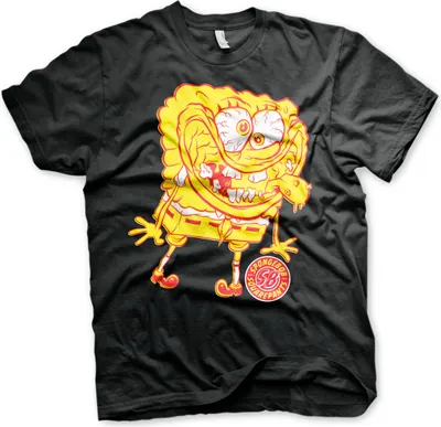 Produktbild von Spongebob Squarepants - Weird T-Shirt - Large - Black