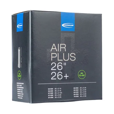 Zdjęcie produktu dla Schwalbe Air Plus 26 x 2.10-2.80 (54/70-559) AV 40 mm