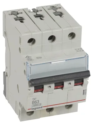 Image de Legrand TX3, Disjoncteur miniature, Type B, IP20, 240 - 415 V