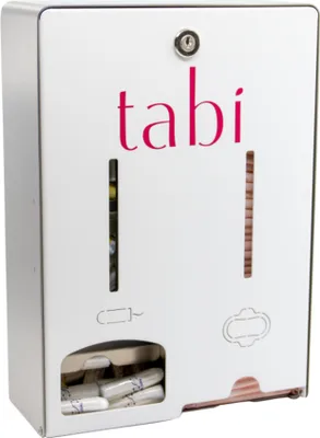Produktbild von tabi Tampon- und Bindenspender 7168Spender weiß