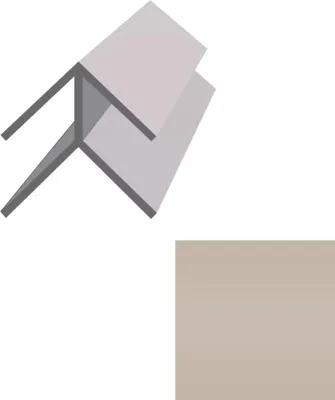 Obrázok produktu pre VILO Vonkajší rohový profil B1 Mokka (2,7 m) – Dekoratívny stenový profil, odolný voči vode a UV žiareniu, príslušenstvo k PVC stenovým panelom