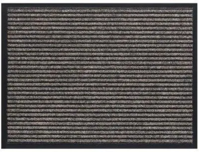 Image de Tapis en polypropylène, dimensions 60 x 80 cm, couleur marron, pour intérieur et extérieur